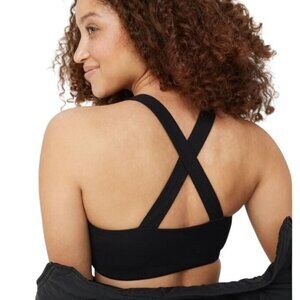 NEW Offline by Aerie Real Me Xtra Stretch Sports Bra Black Size S